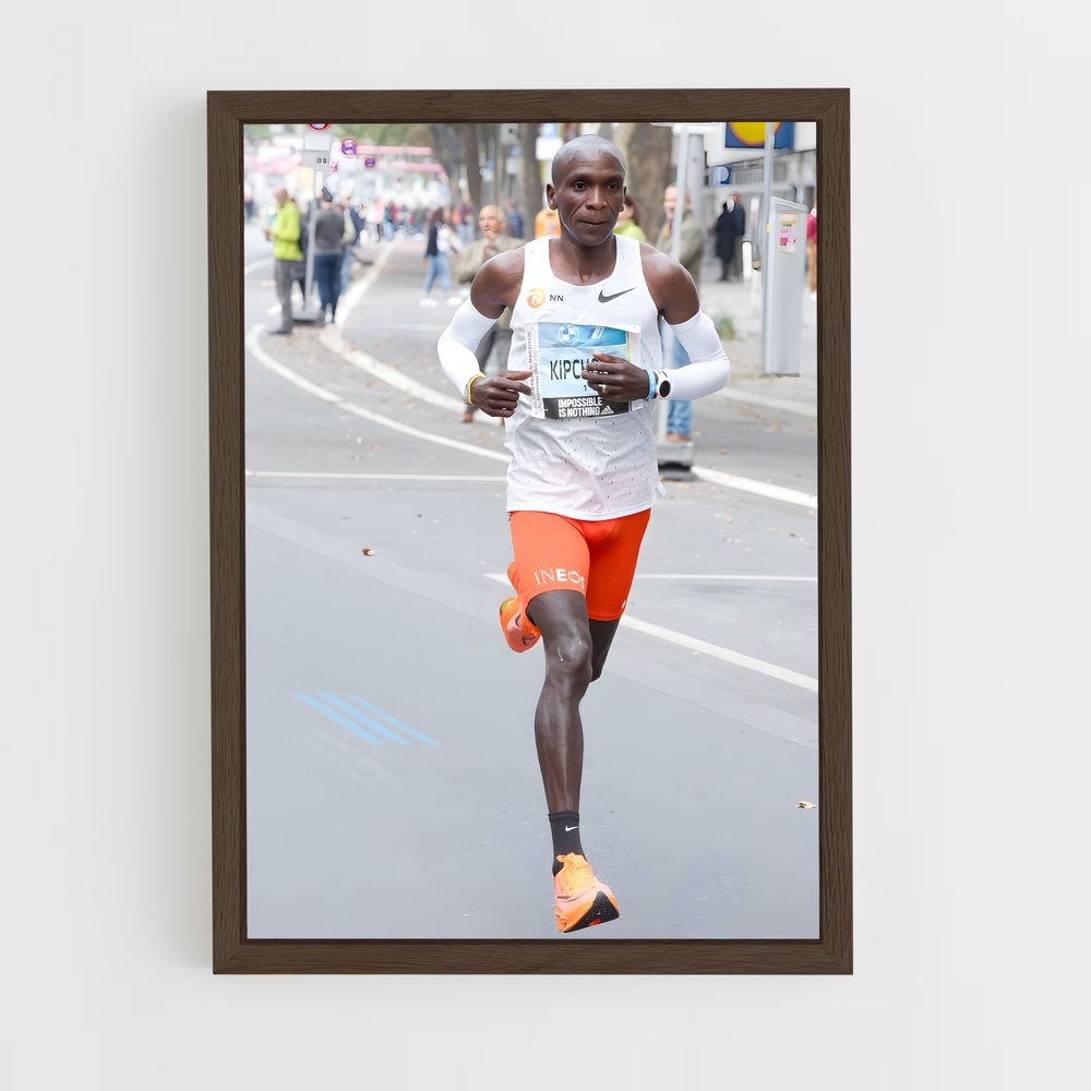 Poster Marathonien Énergique – affiche Athlétisme (vue 5)